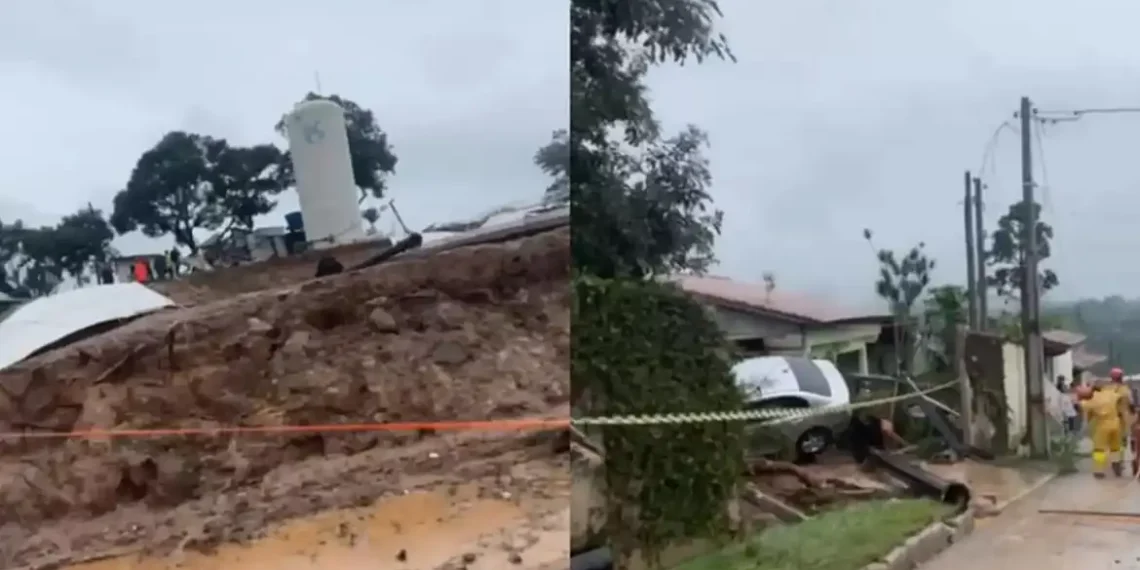 Rompimento de reservatório da Sabesp em Mairiporã deixa um morto e sete feridos. Estrutura em construção atingiu casas e veículos na Grande São Paulo.