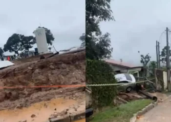 Rompimento de reservatório da Sabesp em Mairiporã deixa um morto e sete feridos. Estrutura em construção atingiu casas e veículos na Grande São Paulo.