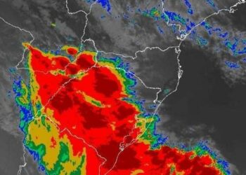 Formação de ciclone extratropical no Sul do Brasil provoca avanço de frente fria e aumenta o risco de temporais em várias regiões.