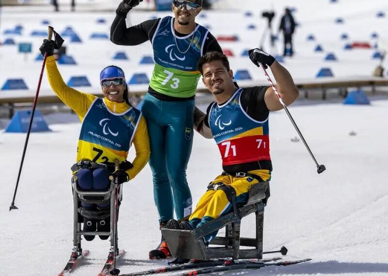 Brasil encerra participação na Paralimpíada de Inverno de Milão-Cortina com disputa dos 20 km do esqui cross-country e esperança de nova medalha com Cristian Ribera.