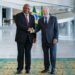 Lula recebe presidente da África do Sul em Brasília, reforça parceria estratégica e defende ordem global mais equilibrada, com ampliação do comércio, investimentos e cooperação entre os países.