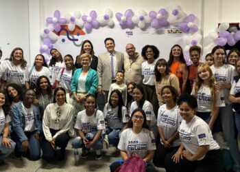 Ministério das Mulheres inaugura cuidotecas em campi do IFTM, em Minas Gerais, para acolher filhos de estudantes enquanto mães participam de cursos do programa Asas para o Futuro.