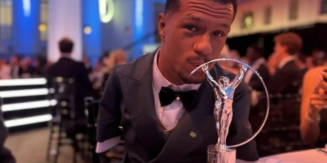 Gabrielzinho conquista o Prêmio Laureus 2026, maior premiação do esporte mundial, e se torna destaque brasileiro na cerimônia em Madri.