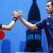 Brasil vence no feminino e masculino na estreia do Mundial de tênis de mesa por equipes, com destaque para Bruna Takahashi e Hugo Calderano.