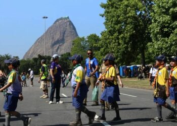 Com mais de 4 mil participantes, o Grande Jogo Regional 2026 acontece no Aterro do Flamengo e reforça o papel do escotismo na educação e cidadania de jovens.