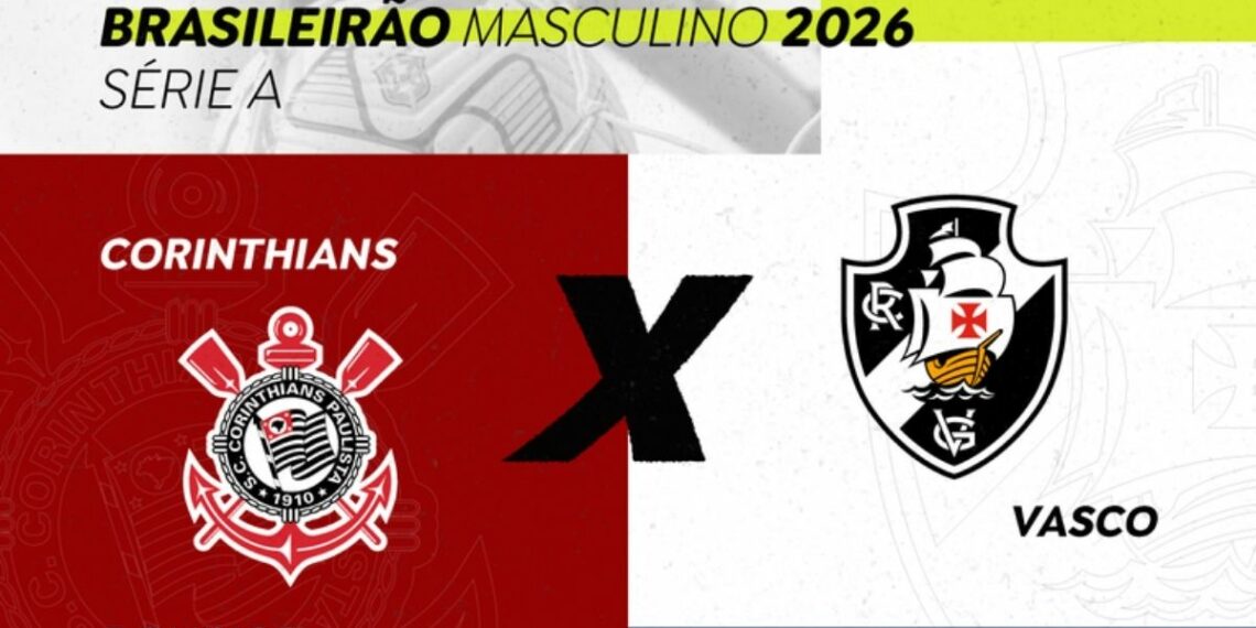 Rádio Nacional transmite Corinthians x Vasco ao vivo neste domingo (26), com pré-jogo às 15h30. Saiba como acompanhar a partida do Brasileirão 2026.