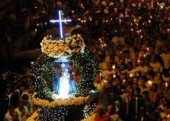 TV Ales transmite ao vivo a missa de encerramento da 456ª Festa da Penha, em Vila Velha. Celebração será realizada no dia 13 de abril, às 16h30, com expectativa de reunir milhões de fiéis.