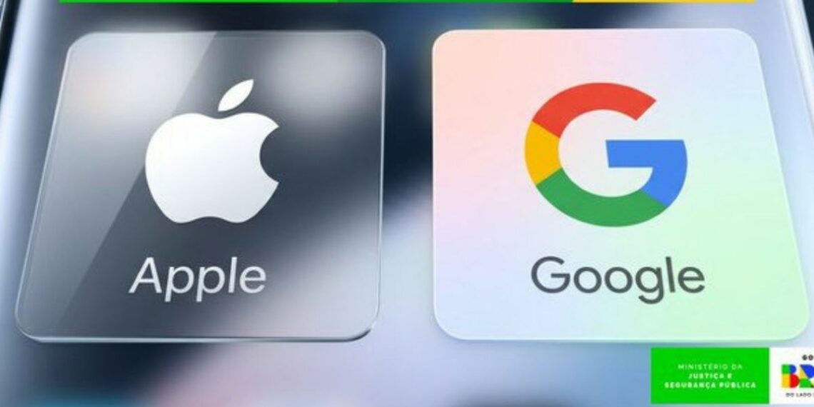 Ministério da Justiça notifica Google e Apple por apps de apostas ilegais disponíveis no Brasil. Governo investiga falhas e cobra explicações das plataformas.