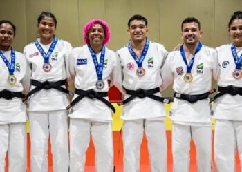 Judô brasileiro começa o Pan-Americano Sênior com seis medalhas no Panamá, incluindo dois ouros com Nauana Silva e Daniel Cargnin.