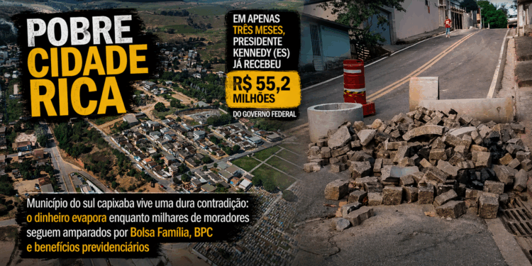 Presidente Kennedy (ES) arrecada milhões, depende de programas federais e convive com pobreza apesar da riqueza do petróleo