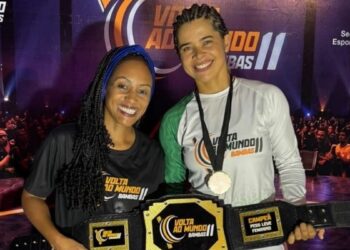 Capixaba Janaely Gata conquista tricampeonato no Volta ao Mundo Bambas, maior torneio profissional de capoeira do mundo.
