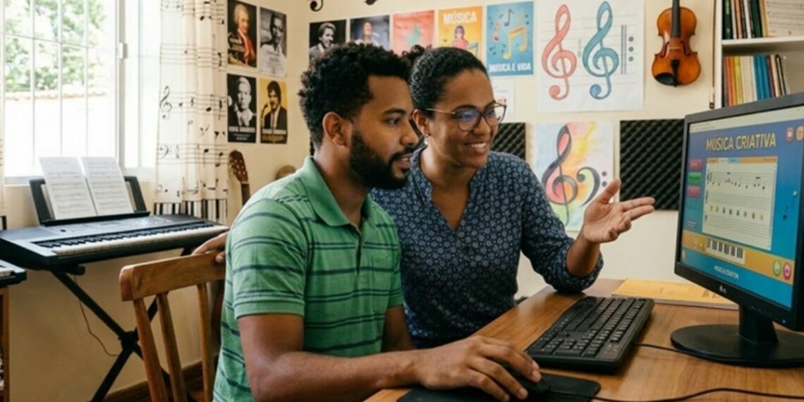 Inscrições seguem até 20 de maio e vagas são destinadas a profissionais e estudantes com experiência em atividades educacionais e musicais.