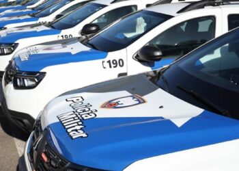 Governo do Espírito Santo entrega 115 novas viaturas semiblindadas à Polícia Militar. Investimento de R$ 21 milhões reforça segurança pública e amplia atuação da PMES em todo o estado.