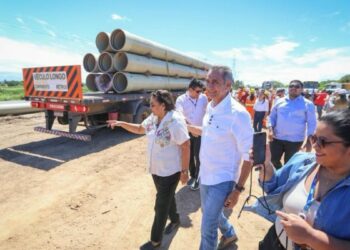 Ministro Waldez Góes visita obras da Adutora do Agreste Potiguar, no Rio Grande do Norte, projeto que levará segurança hídrica para 38 municípios.