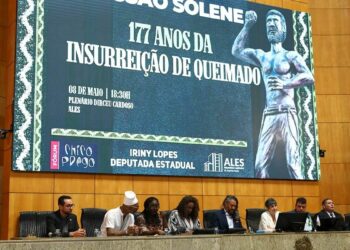 A Assembleia Legislativa do Espírito Santo realizou sessão solene pelos 177 anos da Insurreição de Queimado e homenageou lideranças com a Medalha Chico Prego pela luta antirracista.