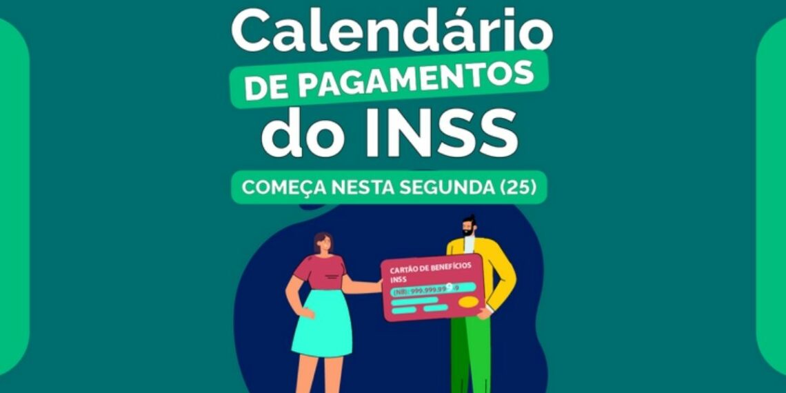 INSS começa nesta segunda-feira (25) o pagamento de benefícios de maio. Confira o calendário completo e saiba quem recebe o 13º antecipado.