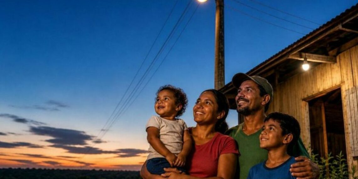 Governo Federal amplia o programa Luz para Todos com novo decreto assinado por Lula, priorizando famílias vulneráveis e regiões remotas da Amazônia Legal com investimentos de R$ 6 bilhões em 2026.