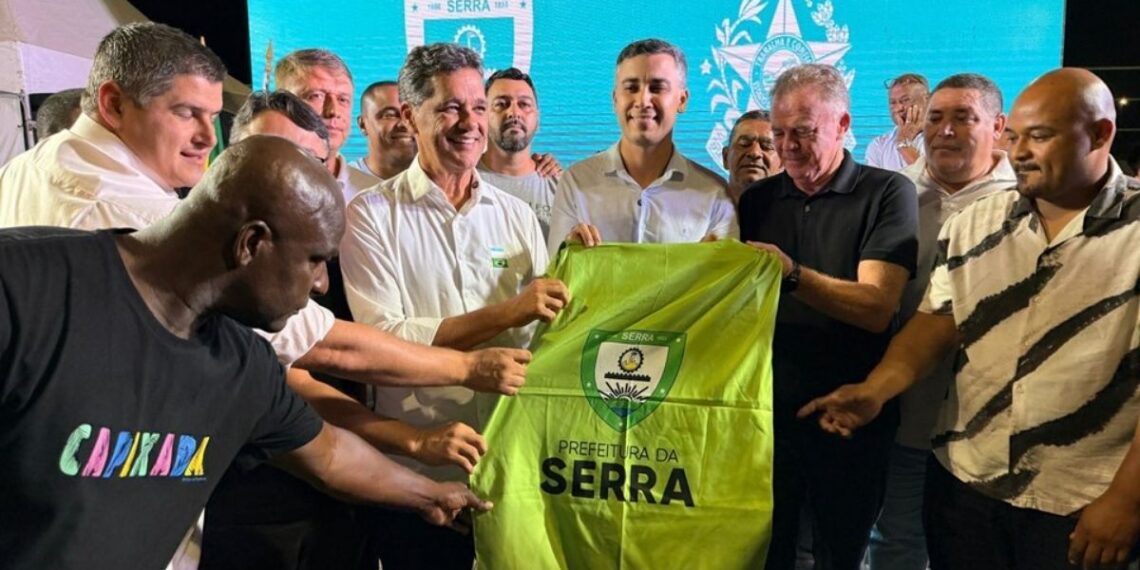 Governo do Espírito Santo inaugura obras do Binário de Novo Horizonte e autoriza construção de novo CMEI na Serra. Investimentos superam R$ 19 milhões.
