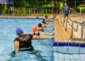 Prefeitura de Vitória amplia vagas noturnas para natação e hidroginástica no Tancredão. Novas turmas do programa Viva Cidade já estão com vagas preenchidas.