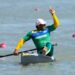 Isaquias Queiroz conquista medalha de prata na Copa do Mundo de Canoagem, em Szeged, na Hungria, na prova C1 500 metros.