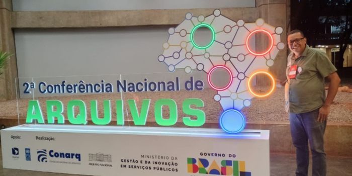 Prefeitura de Vitória participa da 2ª Conferência Nacional de Arquivos, que debate políticas arquivísticas, transparência, digitalização e preservação documental no Brasil.