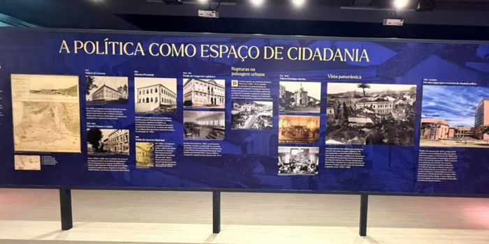 Exposição na Assembleia Legislativa do Espírito Santo apresenta pesquisa inédita sobre os 190 anos do Parlamento capixaba e revela antigas sedes históricas da instituição.