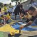 Cmei em São Cristóvão promove atividades inspiradas na Copa do Mundo com participação de crianças e familiares durante a Semana das Famílias.