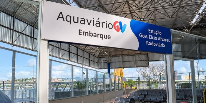 Estação Élcio Álvares, na Rodoviária de Vitória, passa a receber embarcações do sistema aquaviário nesta sexta-feira com integração ao Transcol.