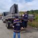 Operação da Sefaz e PMES na ES-482, em Cachoeiro de Itapemirim, flagra transporte irregular de mercadorias e gera R$ 44,4 mil em autuações.