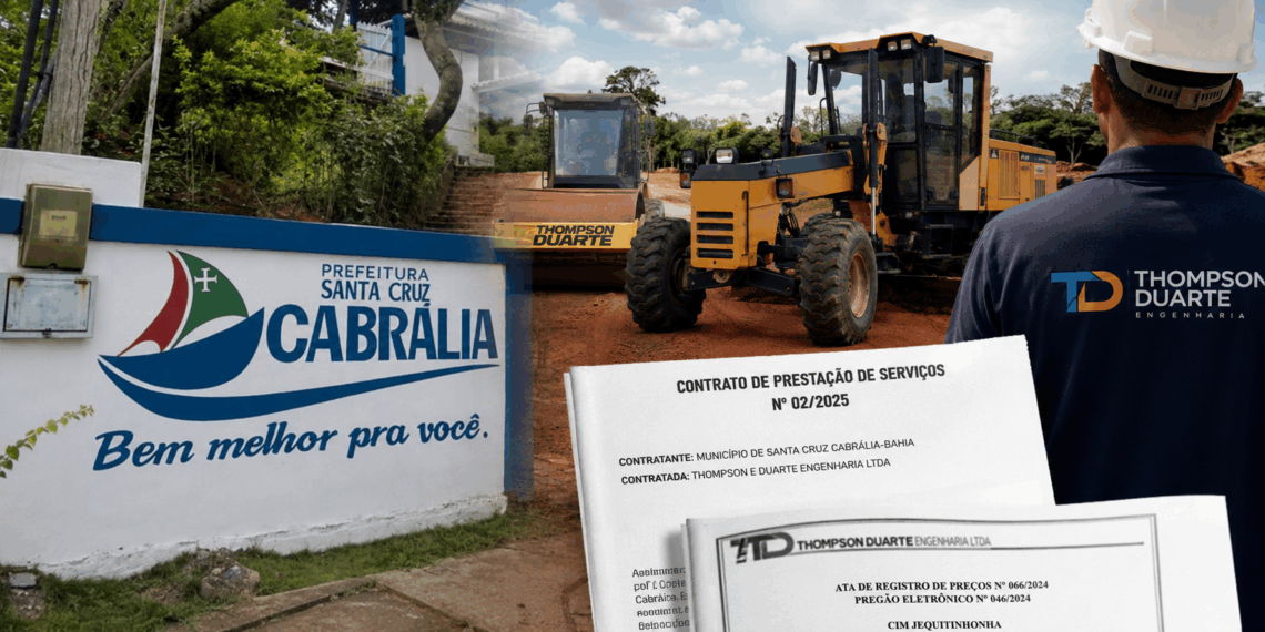 Thompson Engenharia vira alvo de nova denúncia após contratos milionários por adesão de atas e investigação no Espírito Santo.