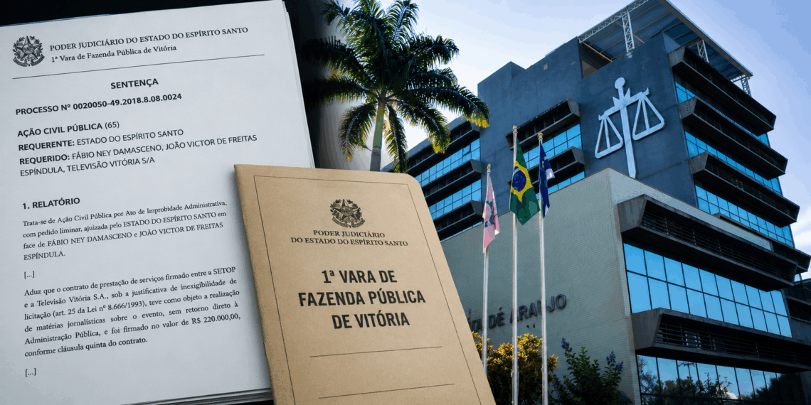 Justiça condena ex-secretário de Casagrande, assessor e TV Vitória por improbidade em contrato de R$ 220 mil