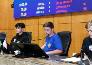 Estudantes de Domingos Martins participaram do projeto Deputado Jovem na Assembleia Legislativa do Espírito Santo e conheceram de perto o processo de criação de leis.