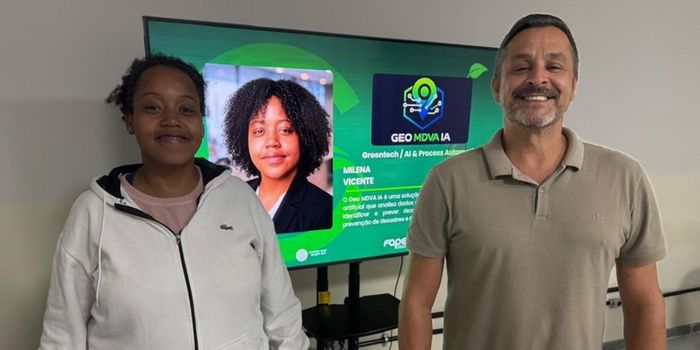 Estudante quilombola de Vargem Alta conquista prêmio em competição de inovação com projeto que utiliza inteligência artificial e geotecnologias para monitorar áreas de risco.
