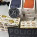 PF cumpre mandados em Vitória e apreende medicamentos para emagrecimento e aparelhos celulares sem comprovação de regularidade fiscal.