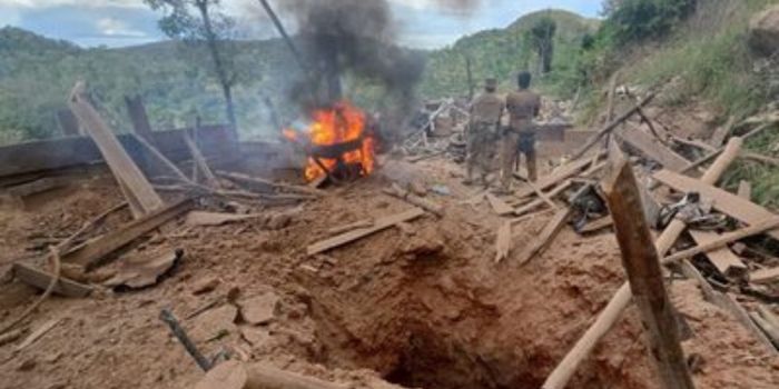 Operação federal destrói túneis e bunkers do garimpo ilegal na Terra Indígena Sararé, em Mato Grosso, causando prejuízo superior a R$ 100 milhões.