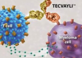 Anvisa aprova ampliação do uso do Tecvayli para tratamento de mieloma múltiplo recidivado ou refratário em pacientes adultos.