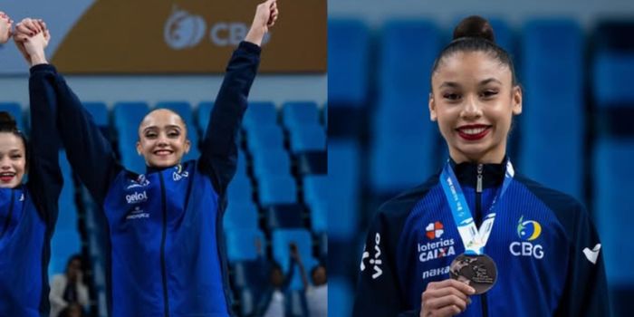 Atletas capixabas Melissa Varejão e Amanda Manente conquistam medalhas no Campeonato Pan-Americano de Ginástica Rítmica e levam o Espírito Santo ao pódio internacional.