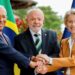 Lula se reúne com líderes da União Europeia durante o G7 e debate restrições a produtos brasileiros, além de avanços no acordo Mercosul-UE.