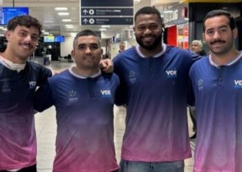Judocas capixabas representam o Espírito Santo no Troféu Brasil BNDES de Judô Sênior, em Cuiabá, com apoio dos programas Voe Atleta e Bolsa Atleta.