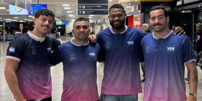 Judocas capixabas representam o Espírito Santo no Troféu Brasil BNDES de Judô Sênior, em Cuiabá, com apoio dos programas Voe Atleta e Bolsa Atleta.