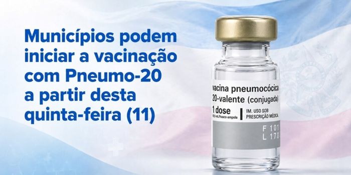 Espírito Santo inicia vacinação infantil com a Pneumo-20, nova vacina que protege contra 20 sorotipos do pneumococo e amplia a prevenção de doenças graves.