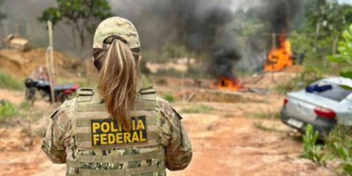 PF realiza nova fase de operação contra garimpo clandestino no Amapá e bloqueia patrimônio milionário ligado a esquema de lavagem de dinheiro.