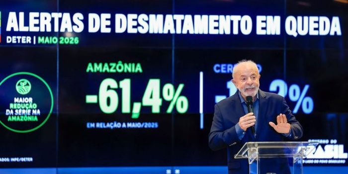 Monitoramento do Inpe mostra queda histórica do desmatamento na Amazônia e redução dos índices no Cerrado. Governo reforça meta de zerar o desmatamento até 2030.