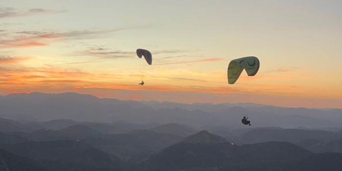 Revoada do 2º Circuito de Parapente acontece em Afonso Cláudio com entrada gratuita, voos livres e atrações para toda a família na Rampa Voo da Liberdade.