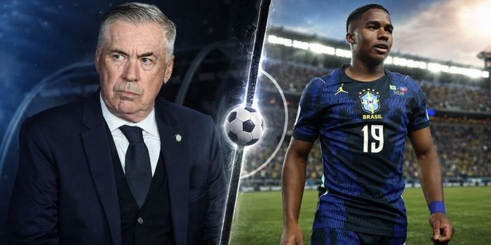 Memes no X viralizam com história fictícia envolvendo Carlo Ancelotti e Endrick em uma suposta rivalidade.