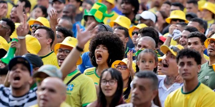 Vale do Anhangabaú reúne torcedores para acompanhar Brasil x Japão em telão durante a Copa do Mundo de 2026. Entrada na Fan Zone é gratuita.