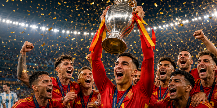 Espanha vence a Argentina por 1 a 0 na prorrogação e conquista o segundo título da Copa do Mundo.