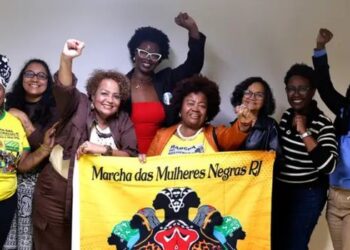 12ª Marcha das Mulheres Negras reúne participantes de todo o Rio de Janeiro em Copacabana no dia 26 de julho.
