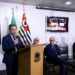 O Governo Federal inaugurou em São Paulo o Escritório Nacional Antifacção, estrutura permanente da Senasp para reforçar a integração entre forças de segurança e intensificar o combate ao crime organizado e à lavagem de dinheiro.