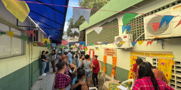 Unidade de Saúde de Forte São João realiza Arraiá da Saúde com exames, testes rápidos e ações preventivas em Vitória.